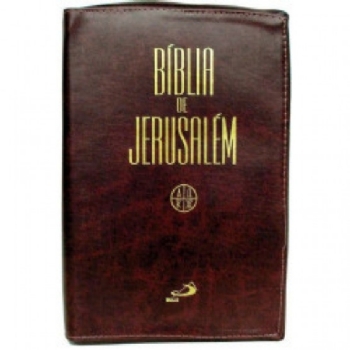 Bíblia de Jerusalém Média Zíper