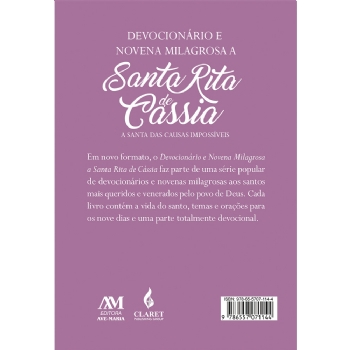 Devocionário e Novena Milagrosa a Santa Rita de Cássia